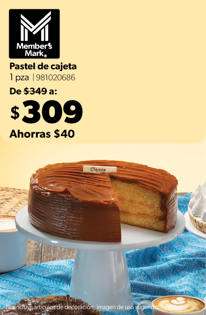 Pastel de cajeta