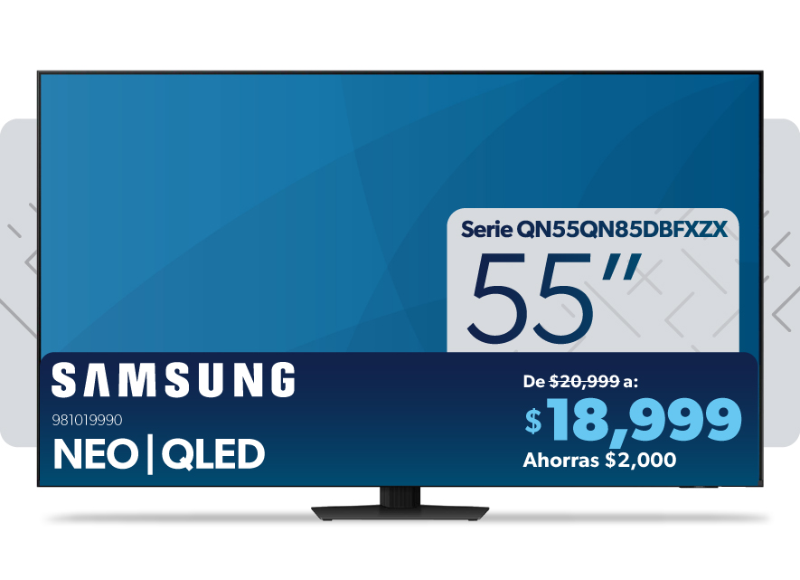 Pantalla Neo QLED 55 pulgadas