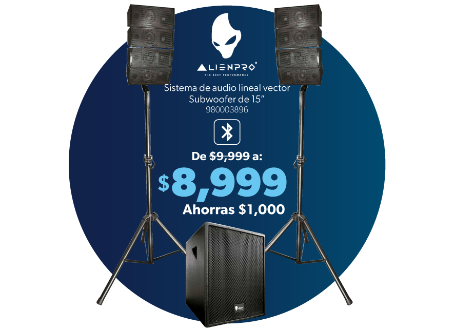 Sistema de audio lineal