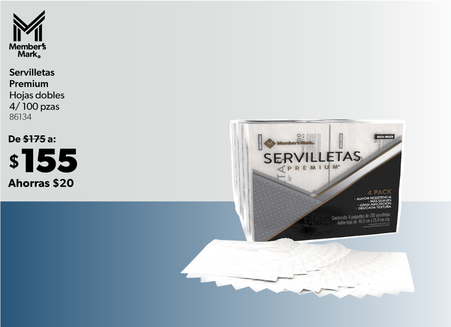 Servilletas premium