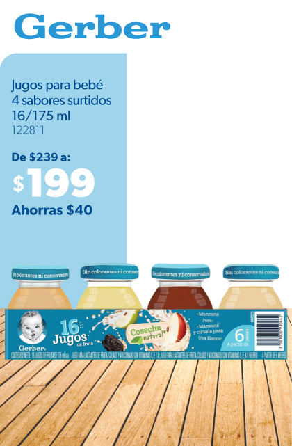 Jugos para bebe