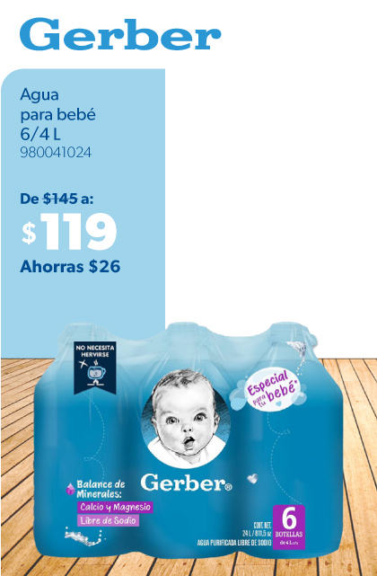 Agua para bebe