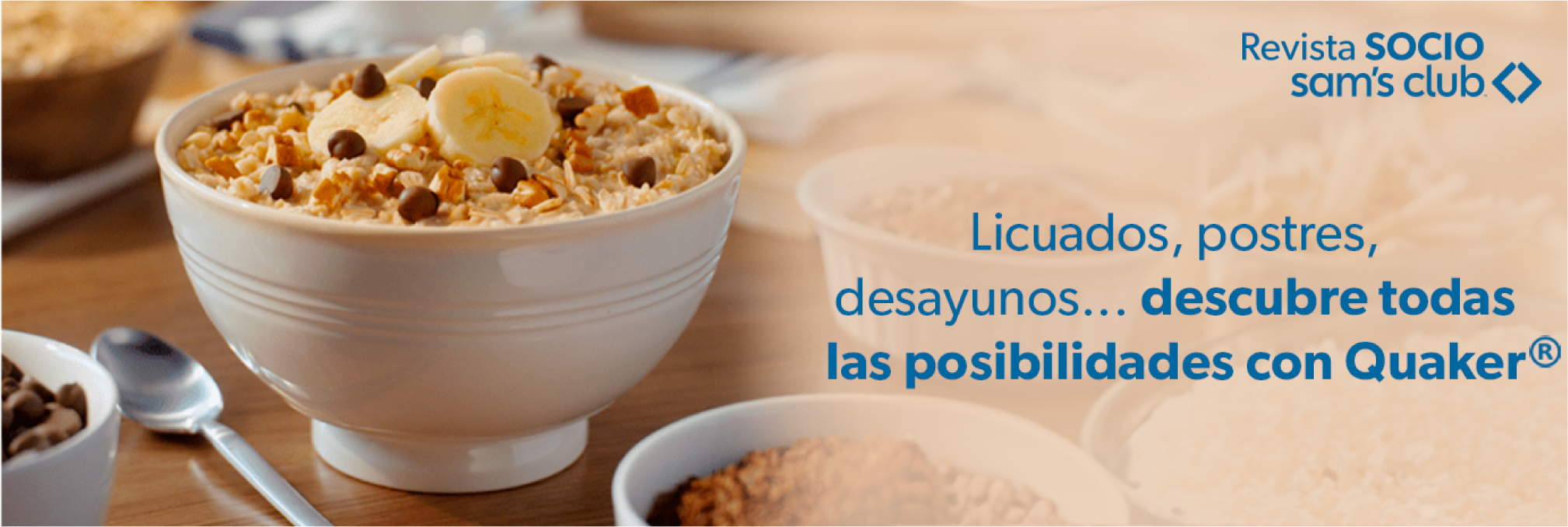 Licuados  postres  desayunos descubre todas las posibilidades con Quaker