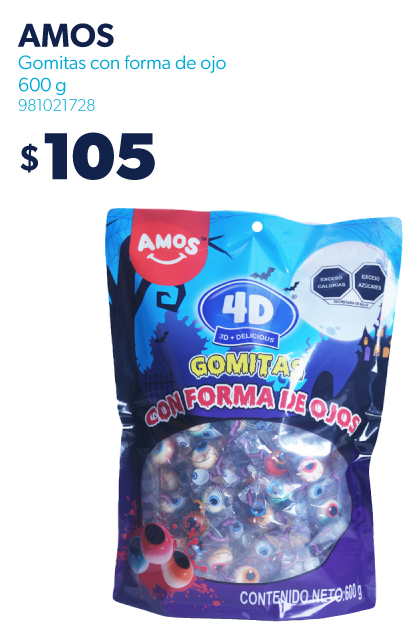 Gomitas con forma de ojo 