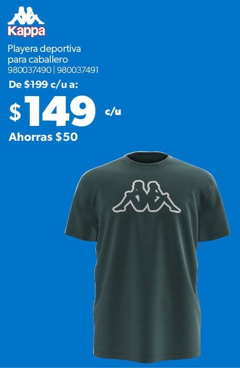 Playera deportiva para caballero