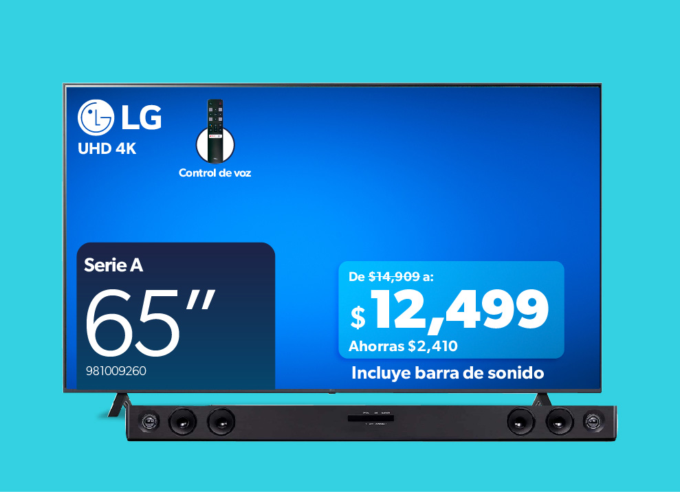 Pantalla UHD 65 pulgadas