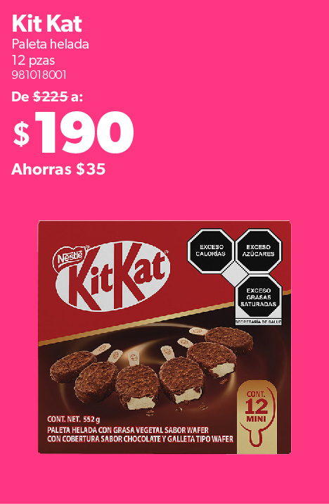 Paleta helada Kit Kat