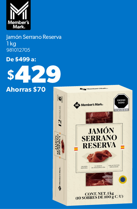 Jamon serrano reserva