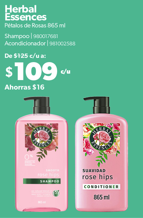 Shampoo y acondicionador