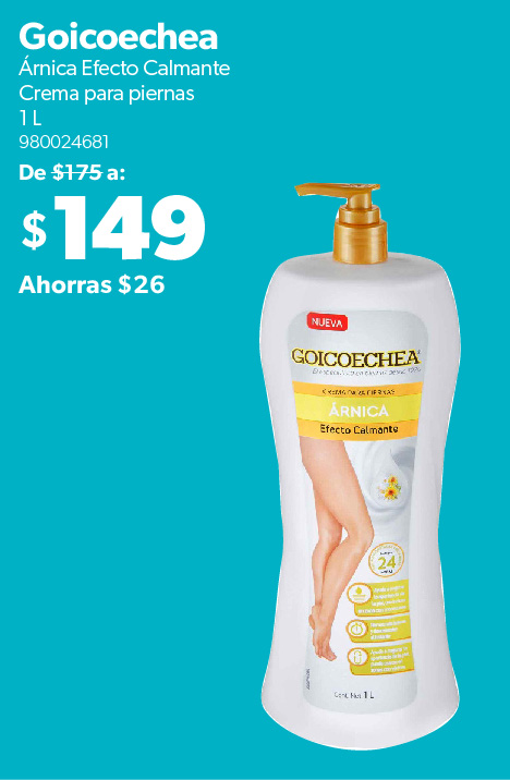 Crema para piernas