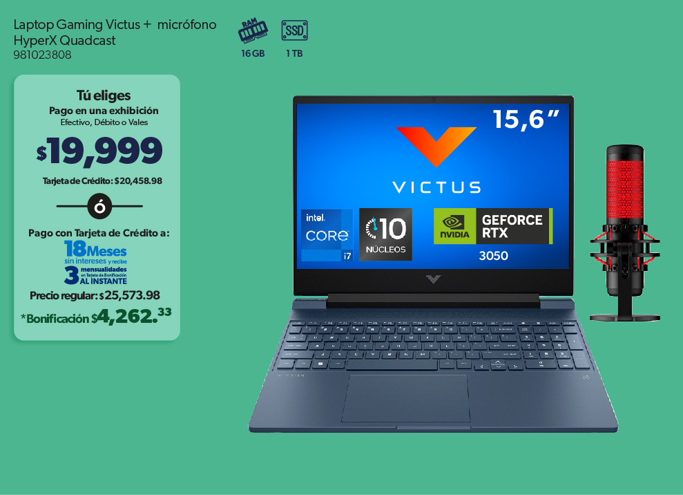 Laptop gaming Victus