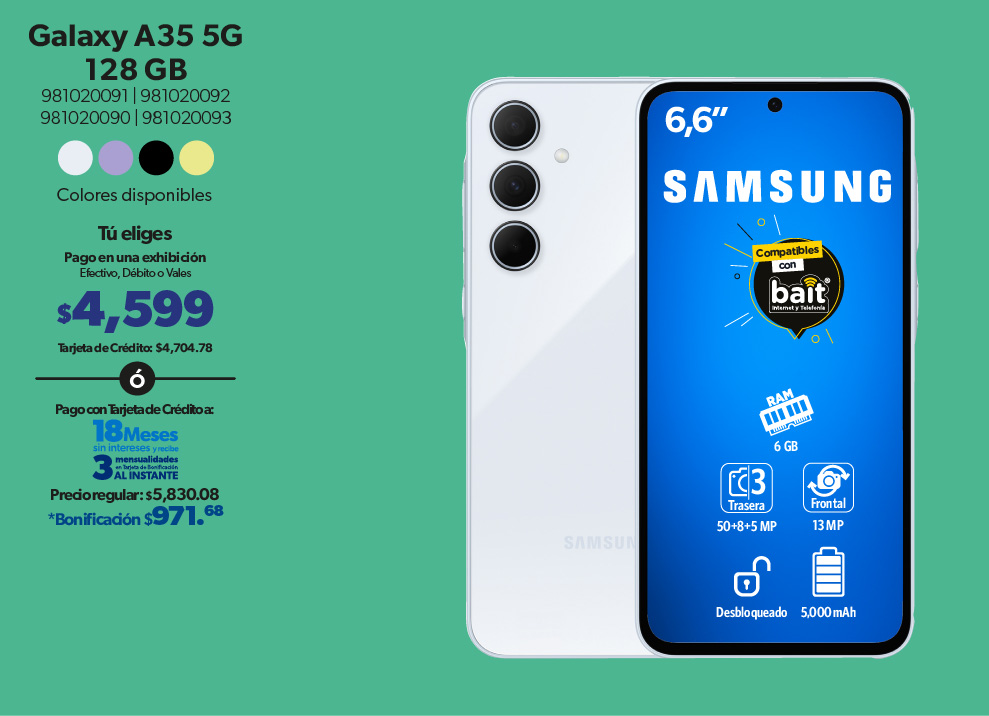 Smartphone Galaxy A35