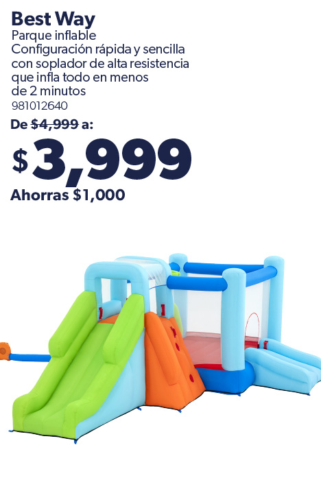 Parque inflable