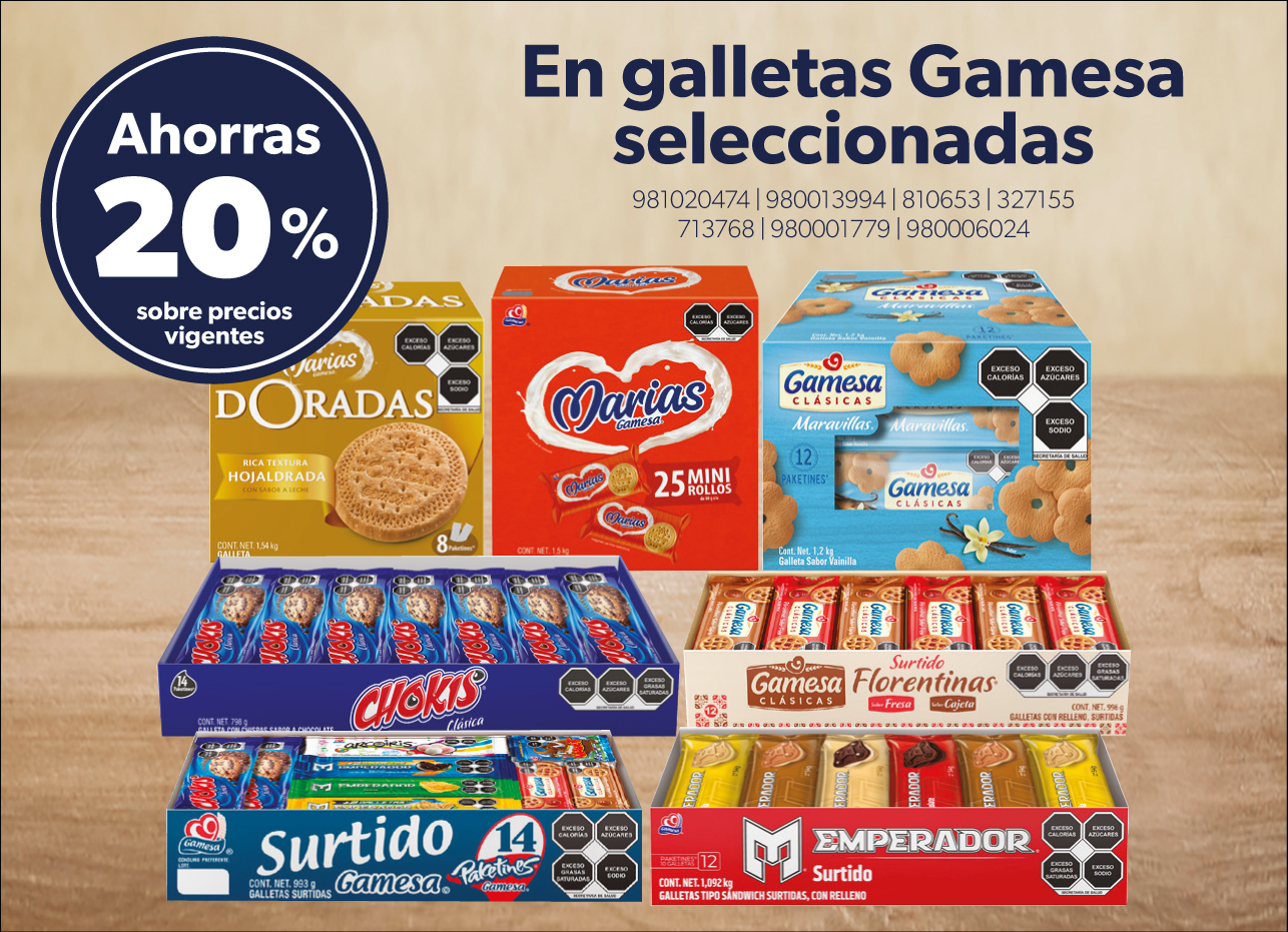 Galletas seleccionadas