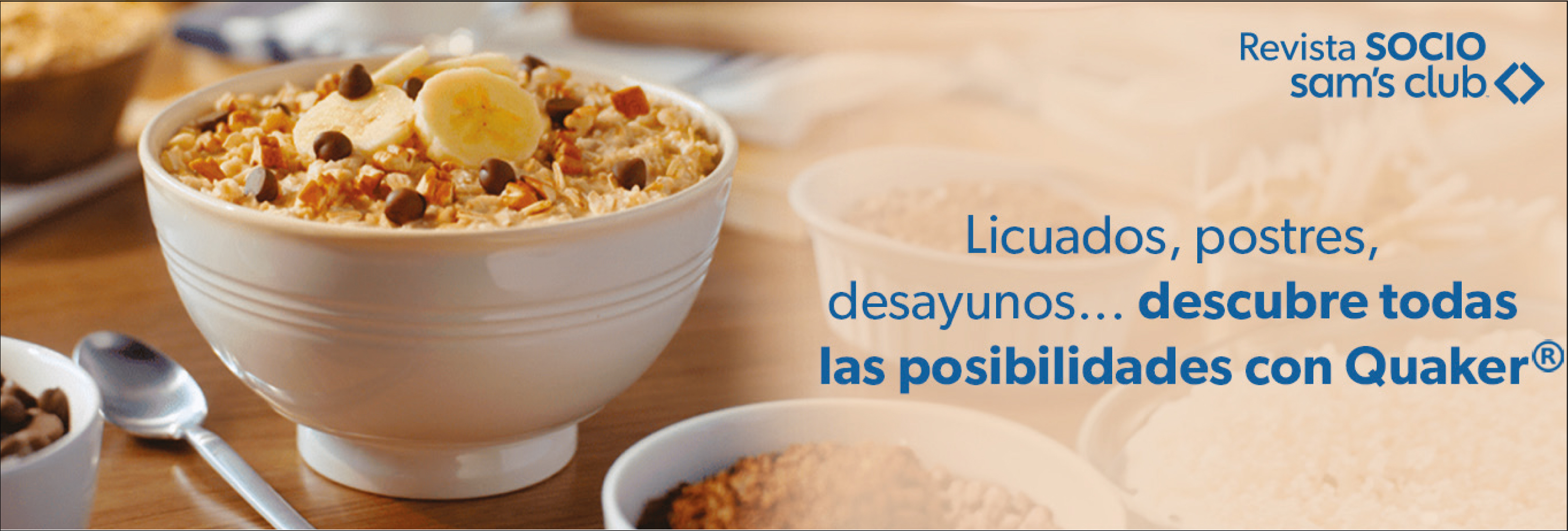 Licuados  postres  desayunos descubre todas las posibilidades con Quaker