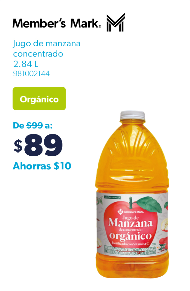 Jugo de manzana concentrado