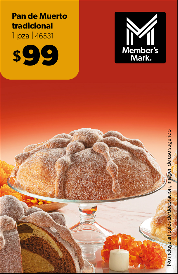 Pan de muerto tradicional