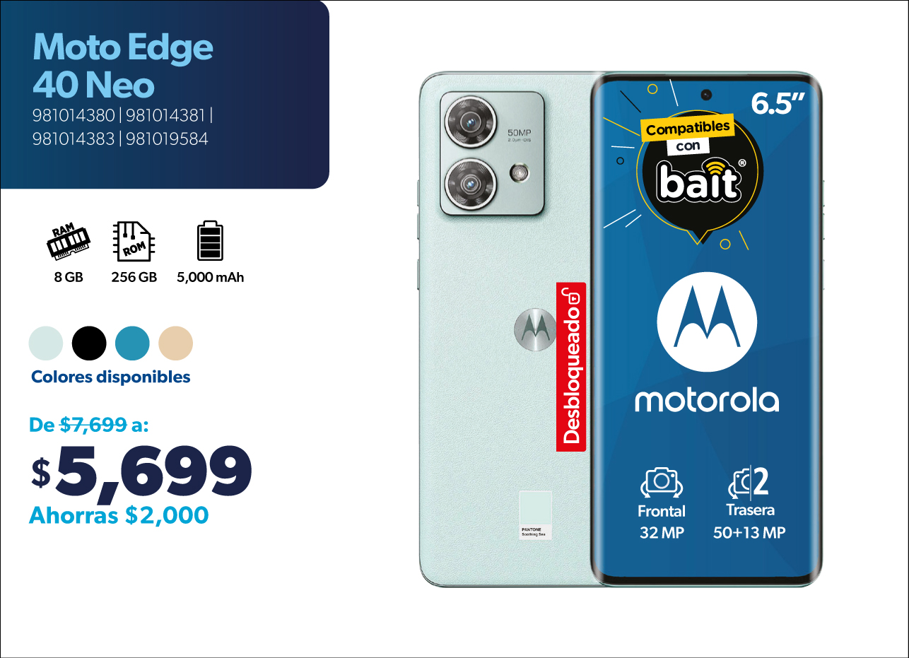 Smartphone Moto Edge 40 Neo