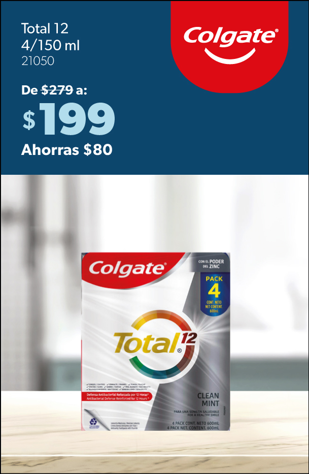 Crema dental total 