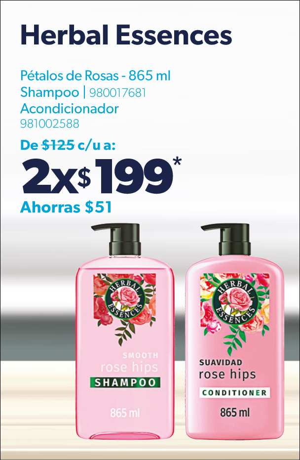 Shampoo y acondicionador