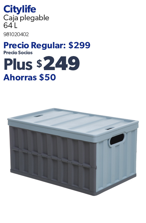 Caja plegable