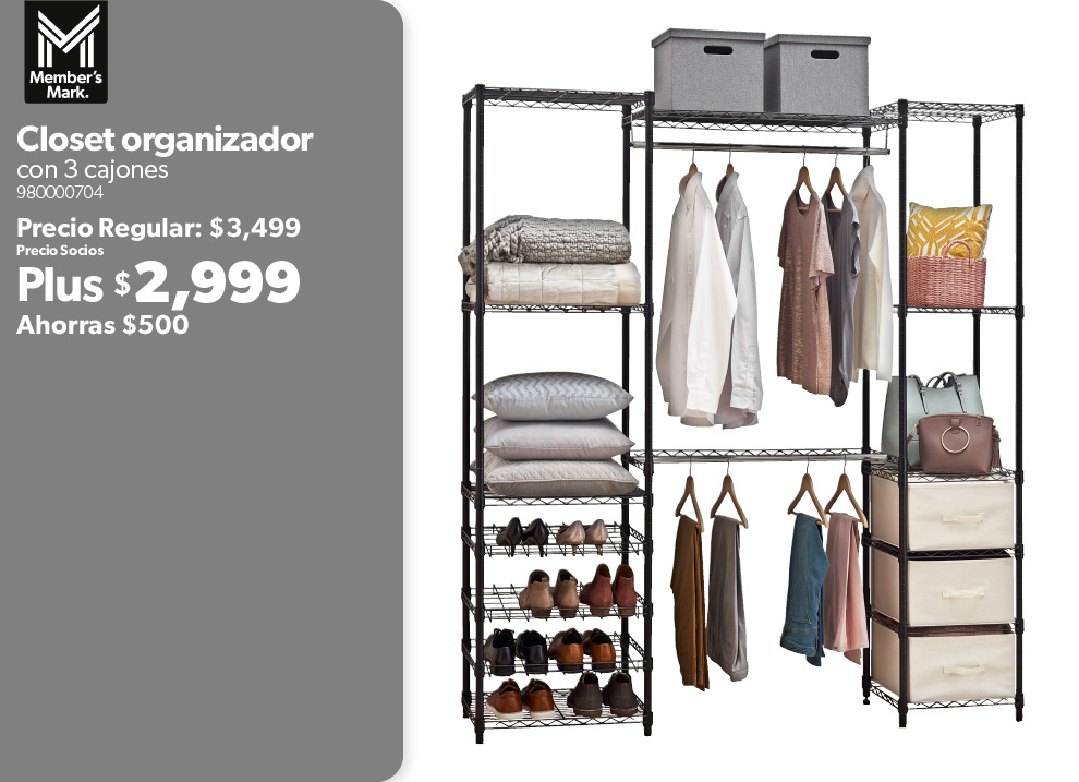 Closet organizador