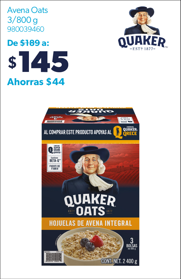 Hojuelas de avena integral