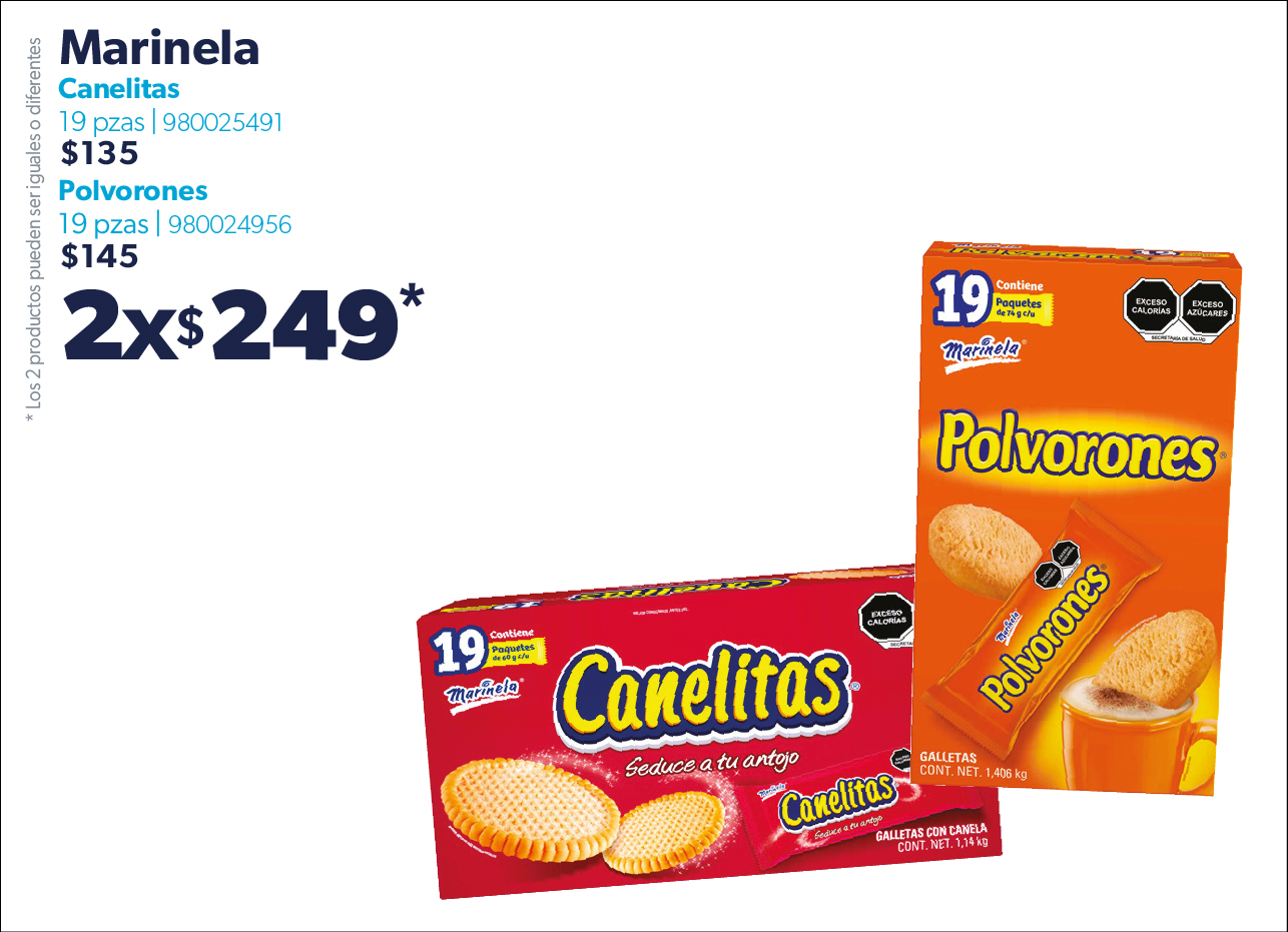 Canelitas y polvorones