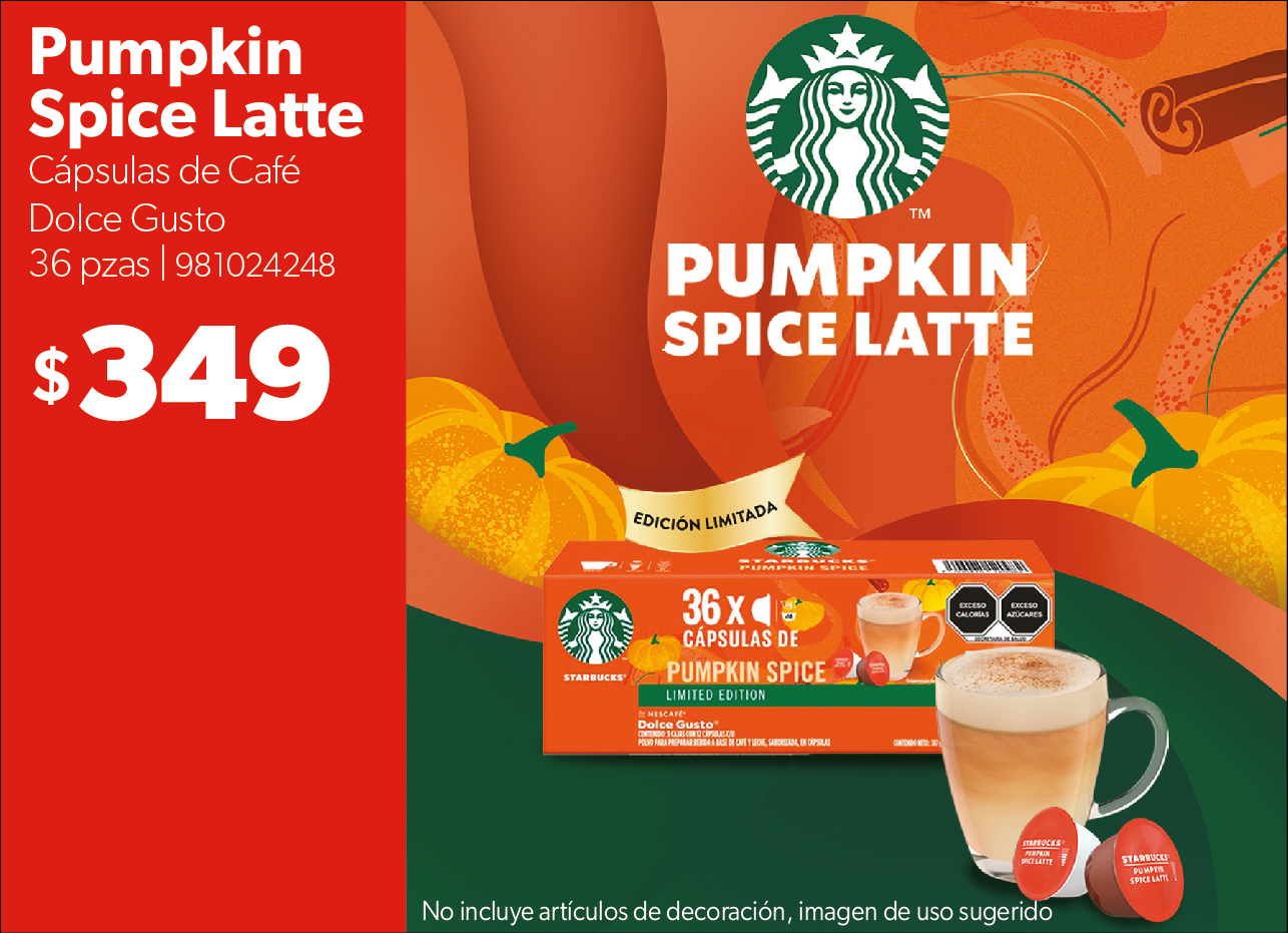 Pumpkin capsula de cafe