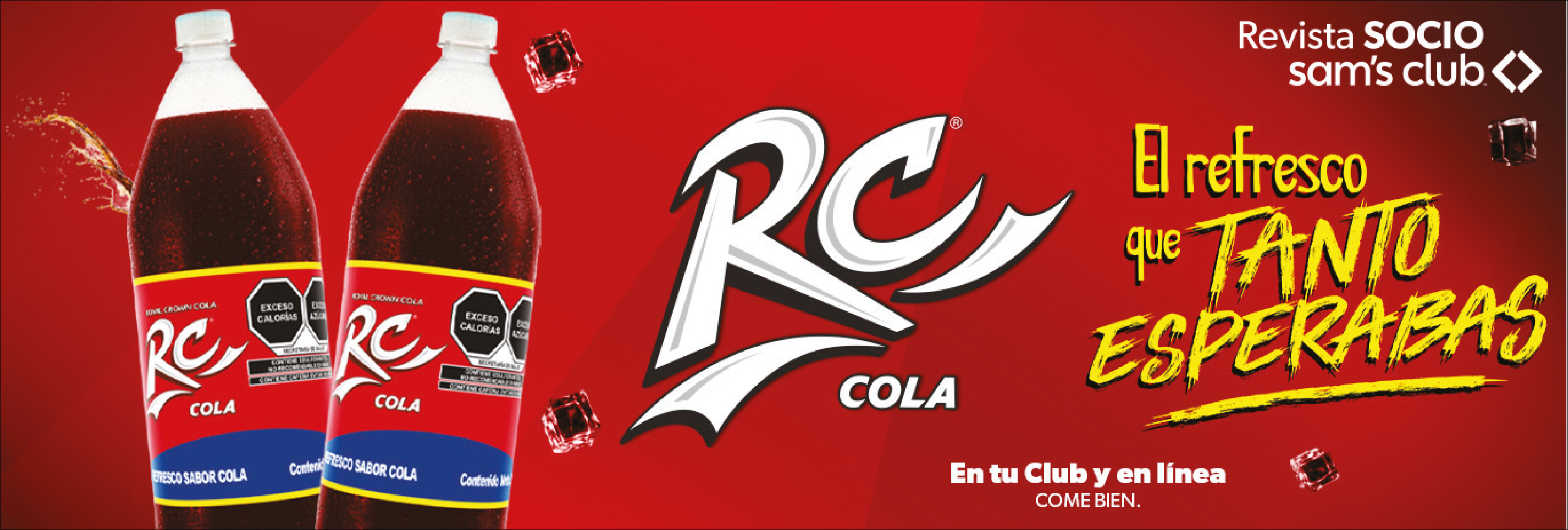 RC Cola el refresco que tanto esperabas