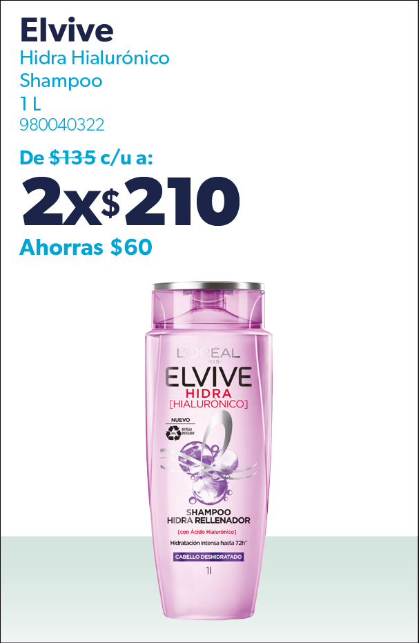 Shampoo hidra hialuronico