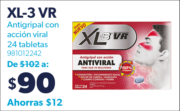 Antigripal con accion viral