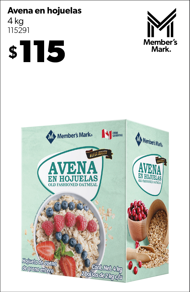 Avena en hojuela