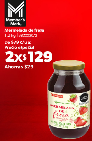 Mermelada de fresa