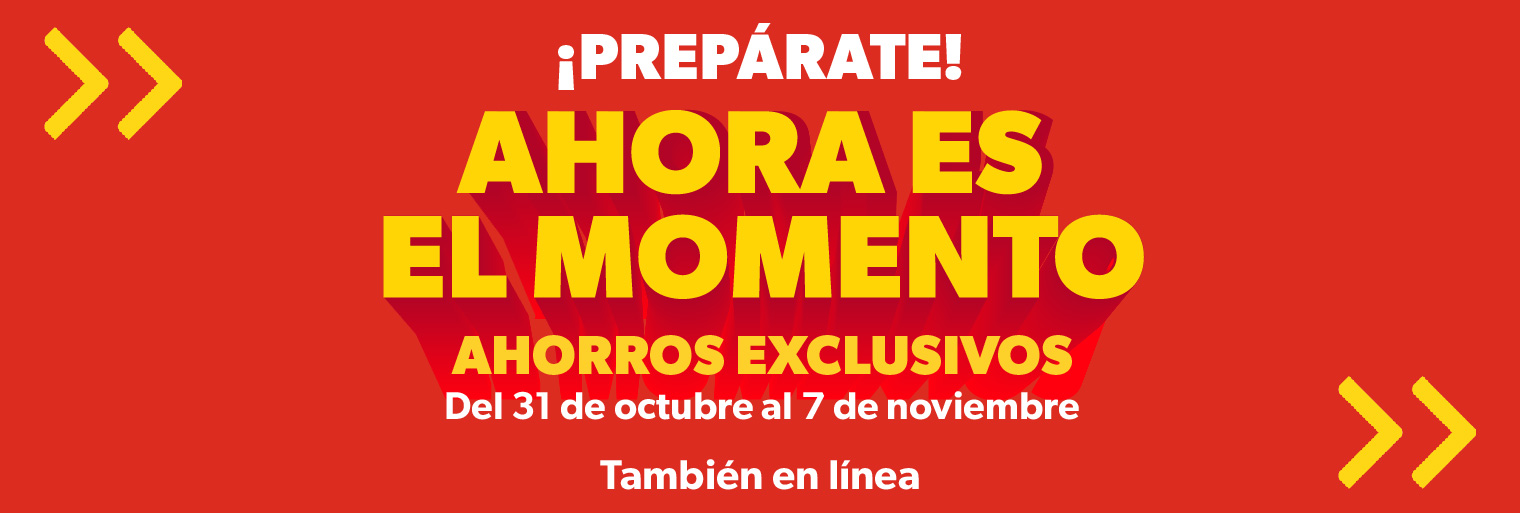 Prepárate ahora es el momento