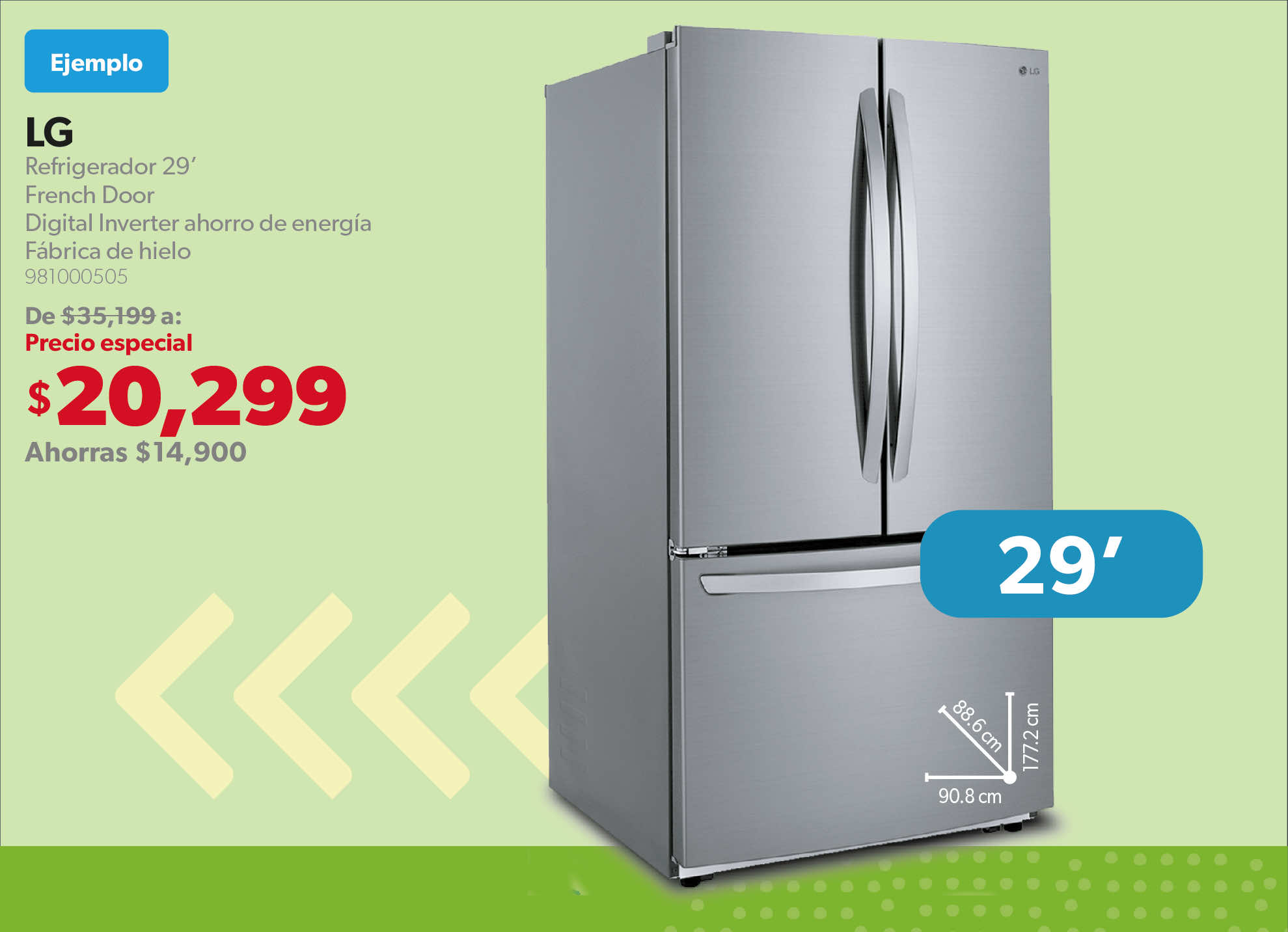 Refrigerador 29’