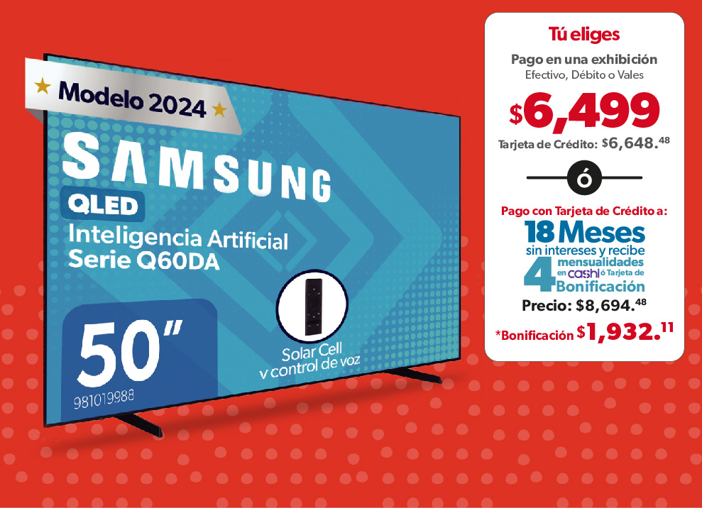 Pantalla 50"