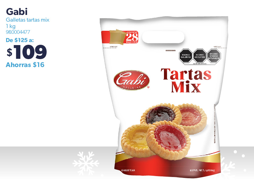 Galletas tartas mix