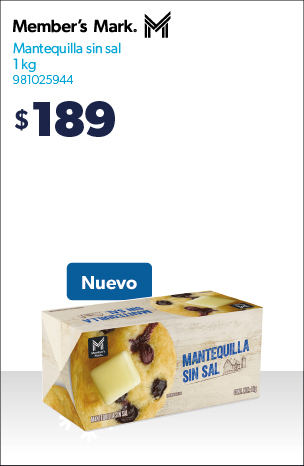 Mantequilla sin sal