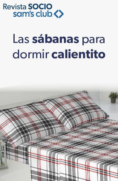 Las sabanas para dormir calientito