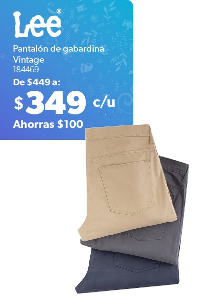 Pantalon de gabardina