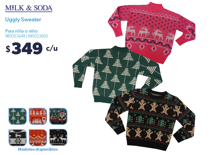 Uggly sweater infantil