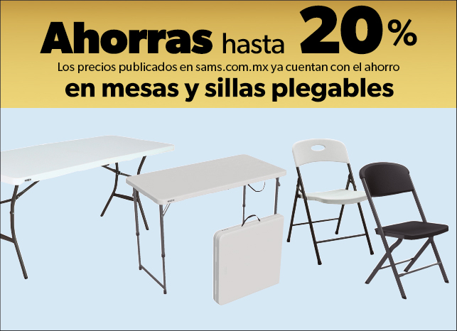 Sillas plegables