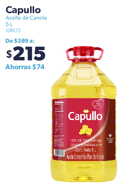 Aceite de canola