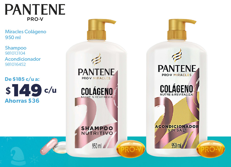 Shampoo y acondicionador colageno