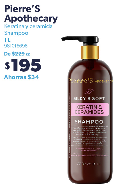 Shampoo keratina