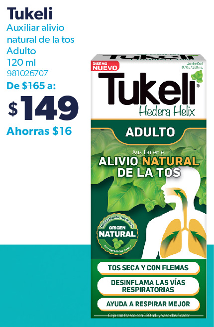 Auxiliar alivio natural de la tos