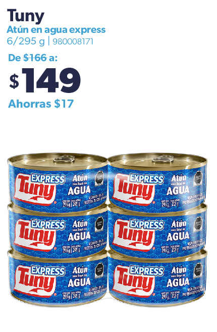 Atun en agua