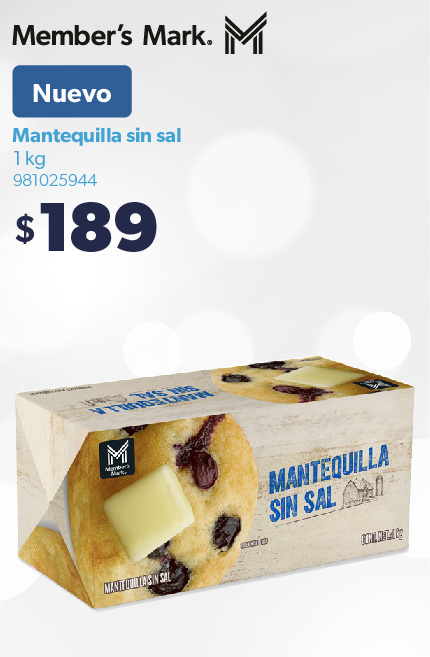 Mantequilla sin sal