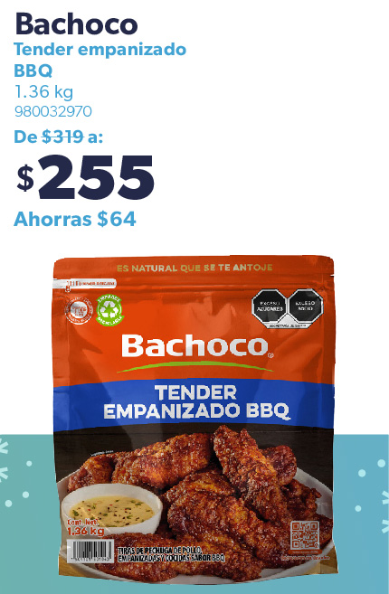 Tender empanizado bbq